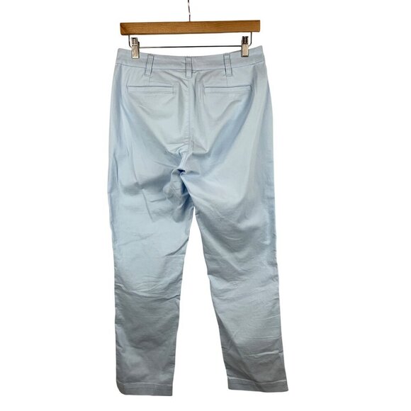 J.Crew Womens High-Rise Girlfriend Chino Pants 2 Light Blue - Picture 2 of 4